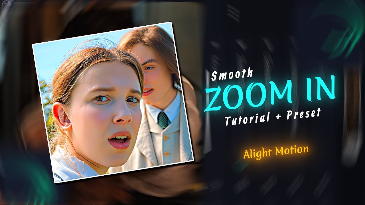 How to Smooth Zoom in Alight Motion | Pro Tutorial for Beginners
