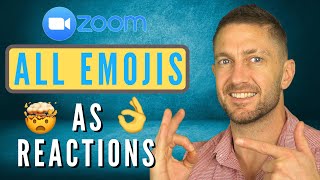 How To Use ALL Emojis As Reactions In Zoom | Update 5.6.3 screenshot 1