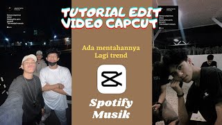 CARA EDIT TEMPLATE CAPCUT "SPOTIFY MUSIK SIMPEL" COCOK UNTUK CREATOR PEMULA screenshot 4