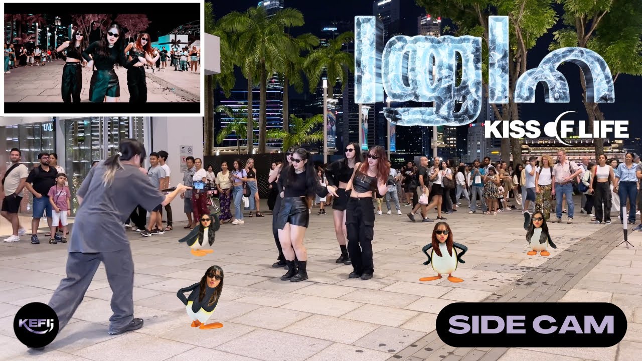 [KPOP IN PUBLIC SIDECAM] KISS OF LIFE (키스오브라이프) ‘Igloo’ - Dance Cover | KEFII DC FROM SINGAPORE