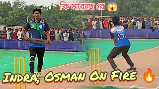  Osman, Indra, Sudham & Aroj  - Batting ? 63 Run ? High- Voltage- Match ⚡ Indra On Fire ?