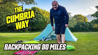 Backpacking 80 miles in the Lake District - The Cumbria Way part 1 screenshot 2