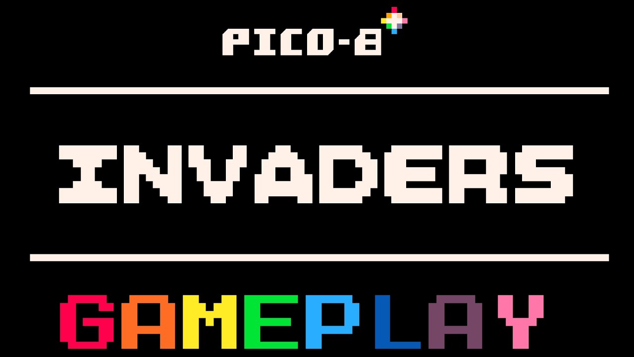 Pico-8 Gameplays 2026 Episode 88 - Invaders - YouTube