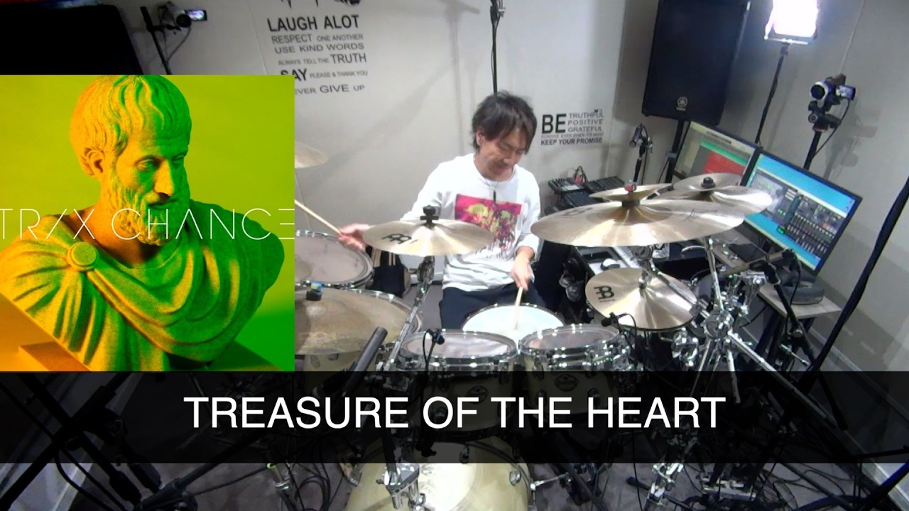 トリア♫ TRIX】TREASURE OF THE HEART / を叩いたよ！！ - YouTube