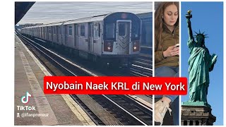 Naek KRL di New York, kayak apa sih?