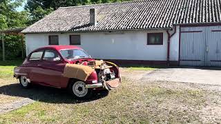 First Drive - 1962 SAAB 96 electric conversion OpenInverter