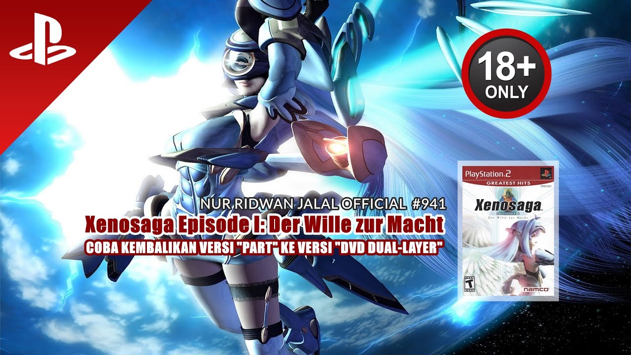 941 // GAME PS2 SPESIAL // XENOSAGA EPS I / JUST FOR A TRIAL
