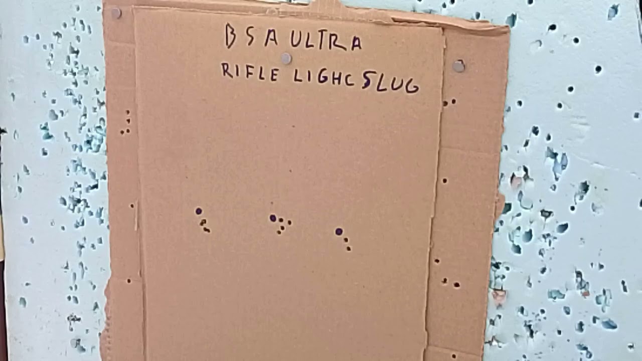 CARABINAS MONTE VIRGEN , balines RIFLE slug light calibre .177 pruebas con la BSA ULTRA CLX 🚀🚀