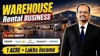 Warehouse Renting Business 2026 | 1 Acre Land से हर महीने ₹1 लाख+ कमाई? Full Business Plan
