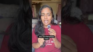 AVL Tree Rotations Easy Trick ✨ #liamwithanna #education