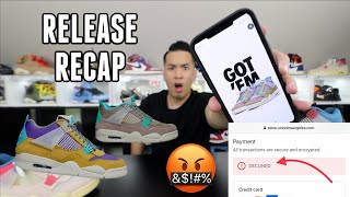 WTF UNION JORDAN 4 !!! RELEASE RECAP EXCLUSIVE ACCESS SNKR APP & CONTROVERSIAL RAFFLE