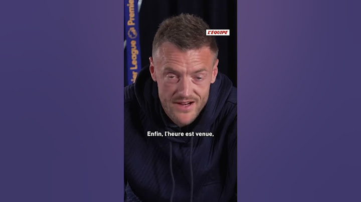 ⚽️🥲 Jamie Vardy, quittera Leicester à la fin de la saison #shorts #football #lequipe