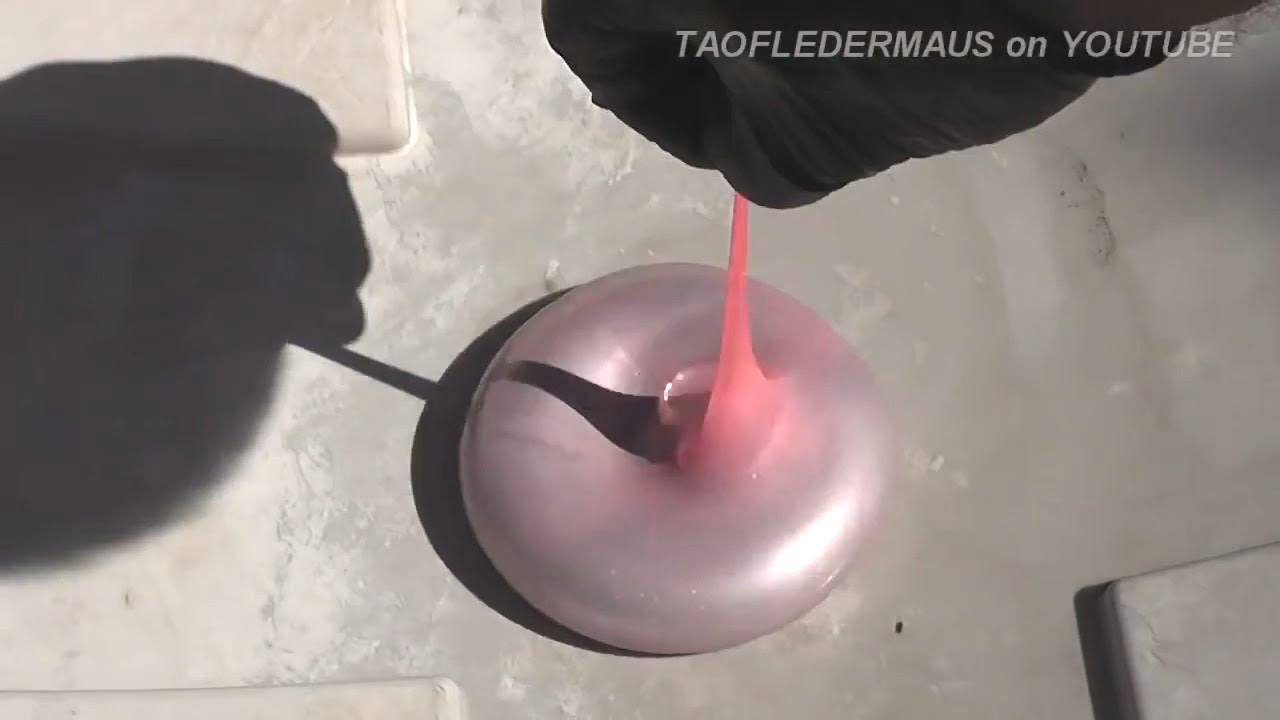 MERCURY-Filled Water Balloon - Science!