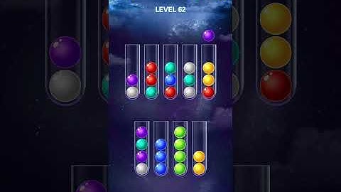 Ball Sort Puzzle 2021 - level 62