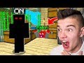 UKRYWAM SIĘ PRZED "NIM" w Minecraft! (pomocy)