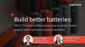 Build better batteries: Part 2 | How to realign battery projects when optimism outpaces readiness