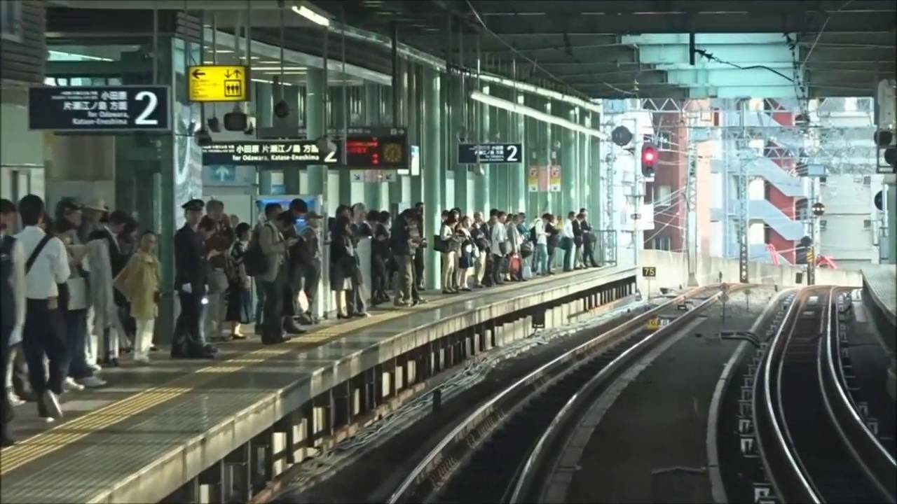 小田急線登戸駅下り1番線整備改良工事区間前面展望 16 5 Youtube