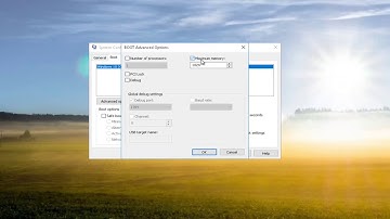 How To Fix GB Usable RAM Problem Under 64-bit Windows (msconfig)