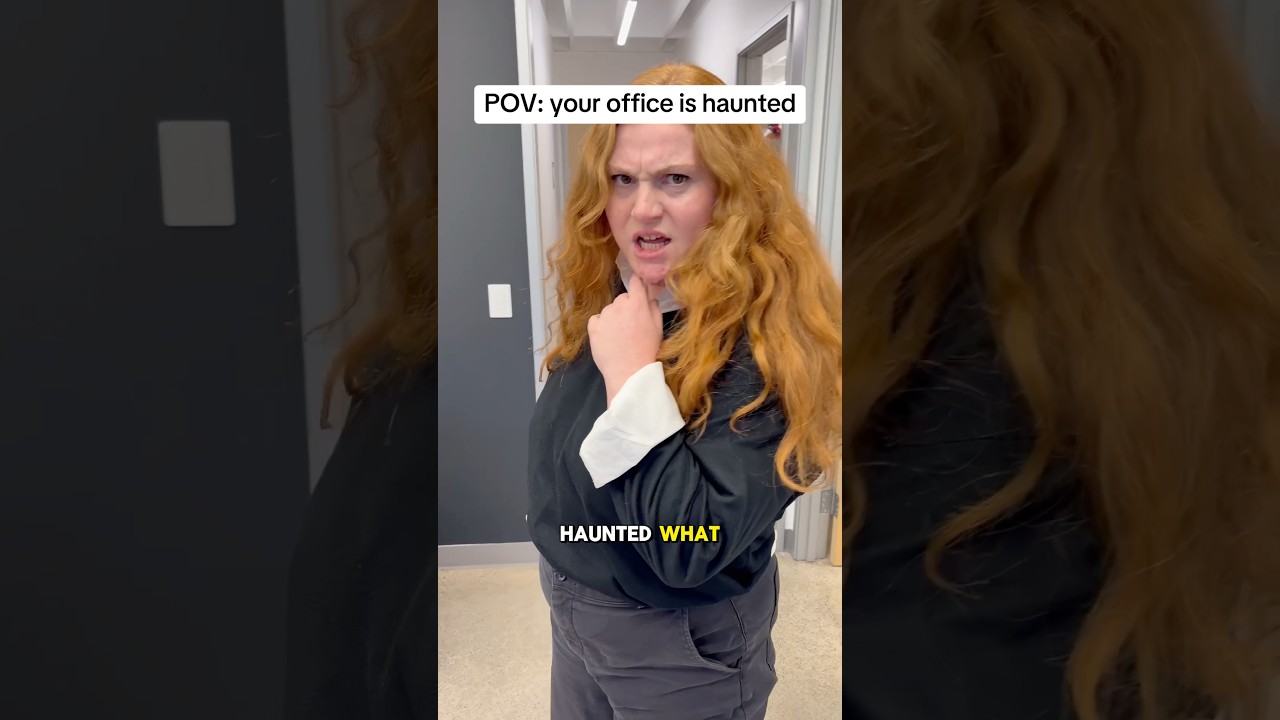 The office isn’t toxic….. it’s paranormal 👻