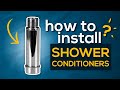 How to Install an Ecosoft Shower Conditioner