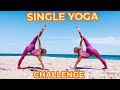 Extreme single yoga challenge   the rybka twins