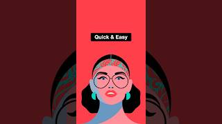 Minimal Vector Portrait Timelapse