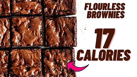 17 Calorie flour-less skinny brownies- Low calorie brownies - DayDayNews