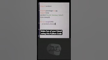 Make fun of your friends 😂 | python code | Whatsapp amazing tricks| short | ytshorts| youtubeshort