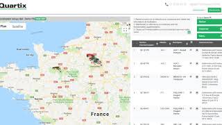 Géolocalisation de véhicules – Naviguez facilement entre les rapports Quartix