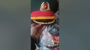 Mũ kê pi SQ lục quân hàng chuẩn quân nhu  bác nào cần Lh shop 0355081985