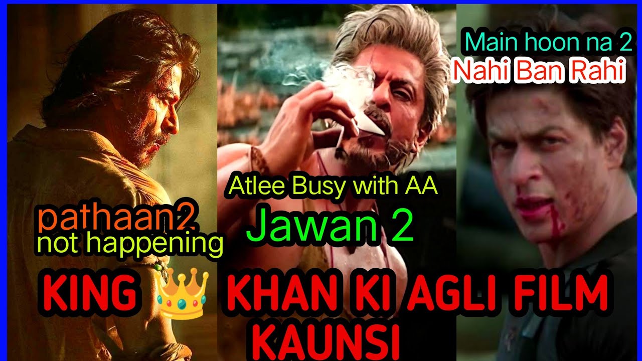 SRK's Next Film After KING | SHAHRUKH KHAN NEW MOVIE UPDATE | KING MOVIE SHOOTING UPDATE | SRK