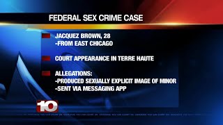 Man makes initial appearance in federal sex crime case