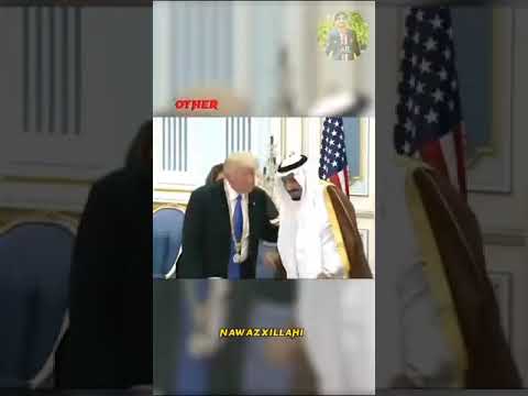 الملك فهد يبوس يد وراس صدام حسين 