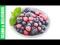 Frozen Berries 3- Easy Ways! | Clean & Delicious
