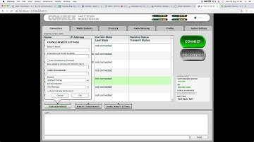 Add SIP profile to Comrex IP Codec