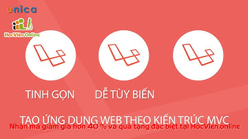 Khóa Học Xây dựng website hoàn chỉnh với Laravel PHP Framework | Đặng Kim Thi | HocVien.online