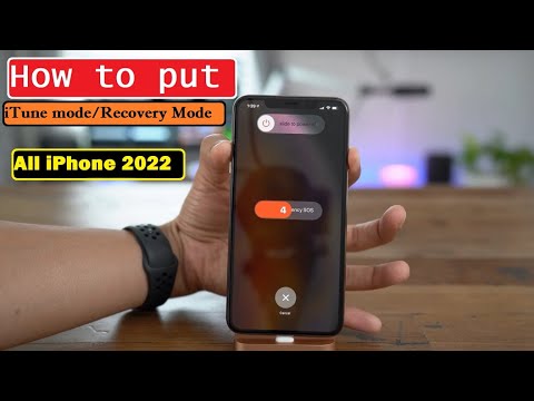 Enter Recovery Mode iPhone X/ XS/ XS Max || iPhone X Recovery Mode 2022