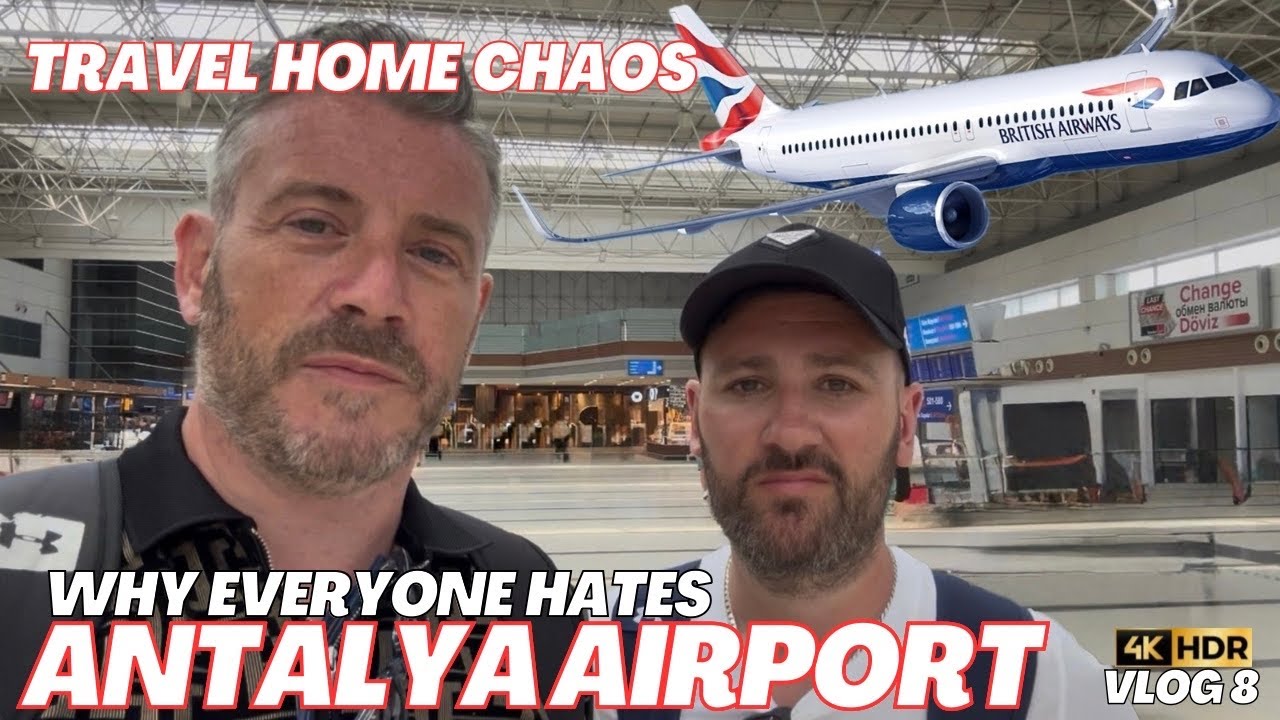 Почему аэропорт Антальи — кошмар для путешественников! (О чём вам никто не расскажет)