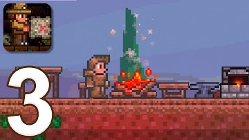Terraria - Gameplay Walkthrough Part 3 - Expanded World (iOS, Android)