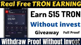 Trx foucet unlimited claim | trx free claim | tron earning site Tamil | withdraw proof #ARITWorld