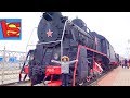 Паровозы и Поезда Музей железнодорожного транспорта в Москве