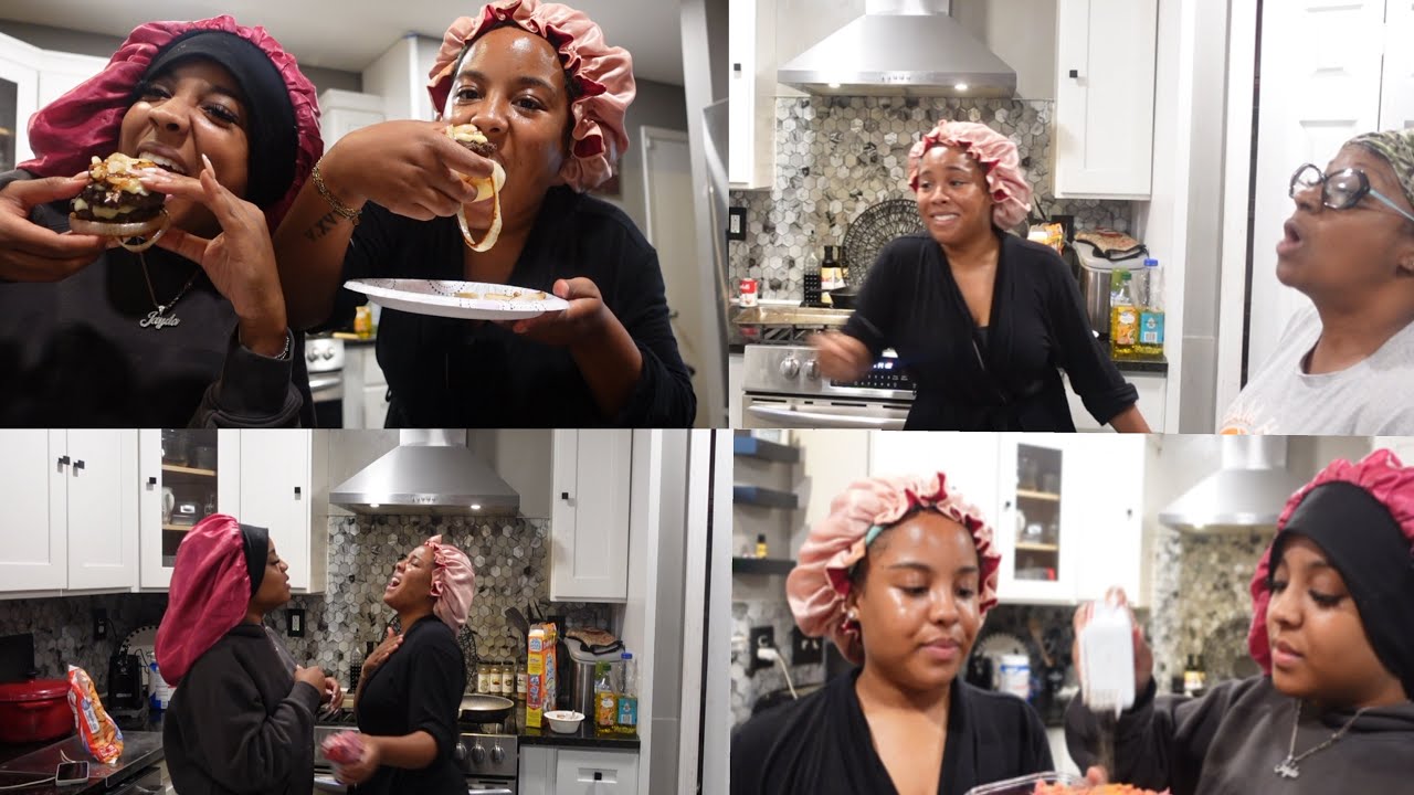 Twins cooking Dutch burgers! THAT ENDED in a FIGHT.. 