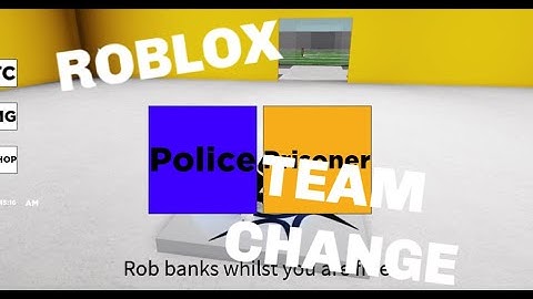 ROBLOX STUDIO | How to make a game like Jailbreak (TEAM CHANGE) [Part 16]