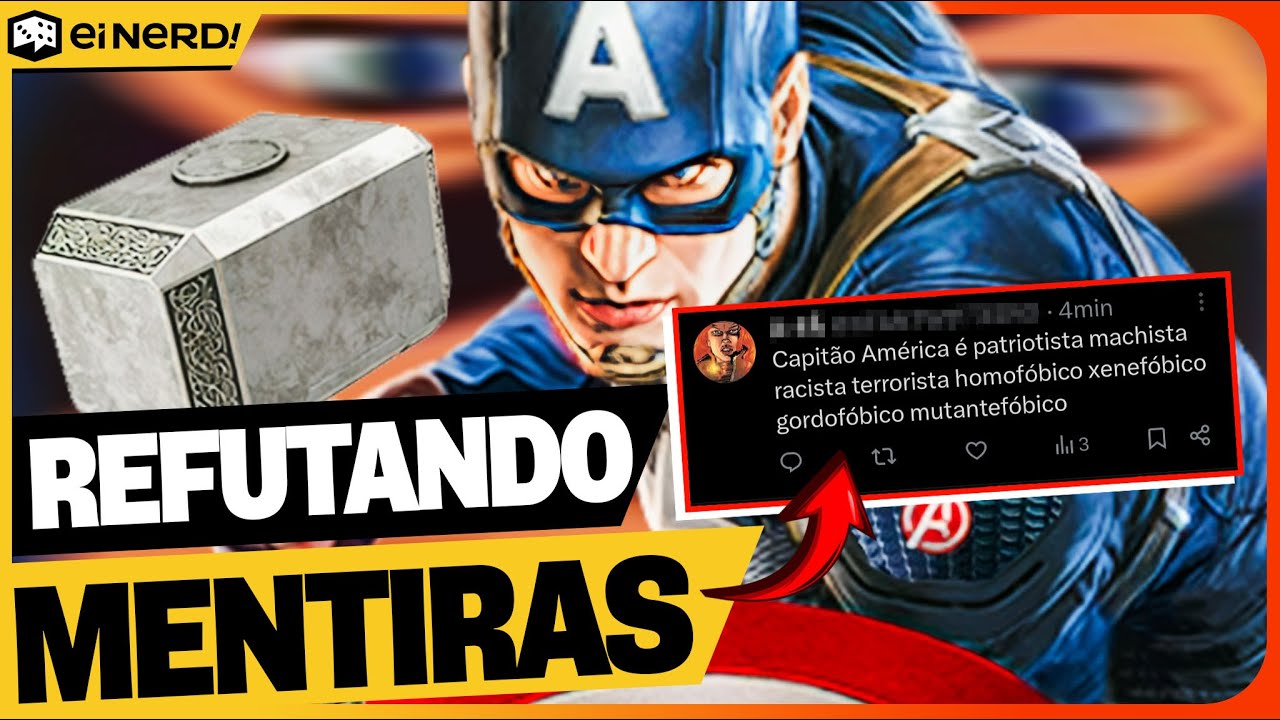 REFUTANDO MENTIRAS: CAPITÃO AMÉRICA!