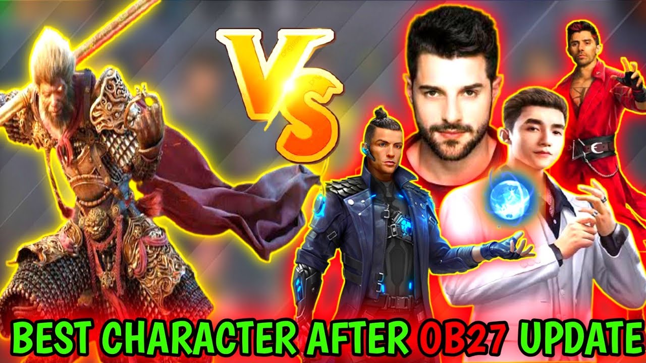 DjAlok, Chrono, Skyler, K, Hayato Is Not Good Character After OB27 Update 💔|| Best Character Wukong😍