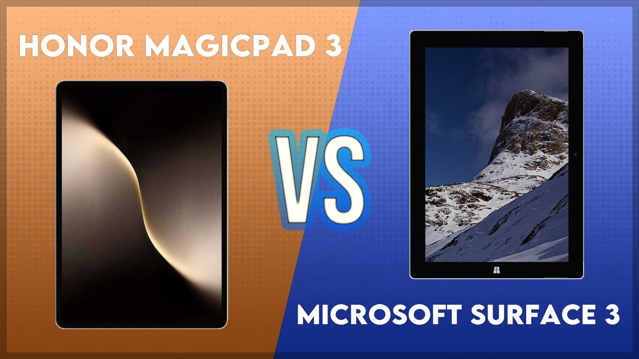 Honor MagicPad 3 vs Microsoft Surface 3 Comparison