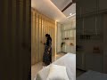 Unlocking the hidden door to our bedroom's attached bathroom #interiordesign #hiddendoor