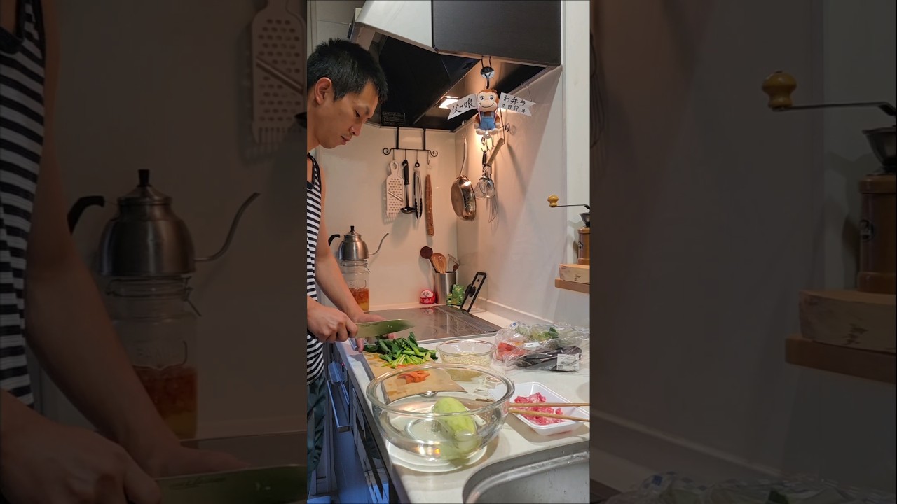 父→娘☆お弁当日記☆#75 お野菜たっぷりビビンバ♪