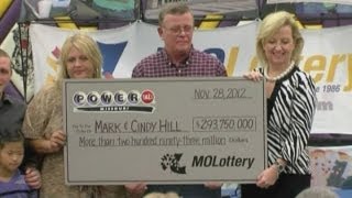 US couple win $293 million on the state lottery