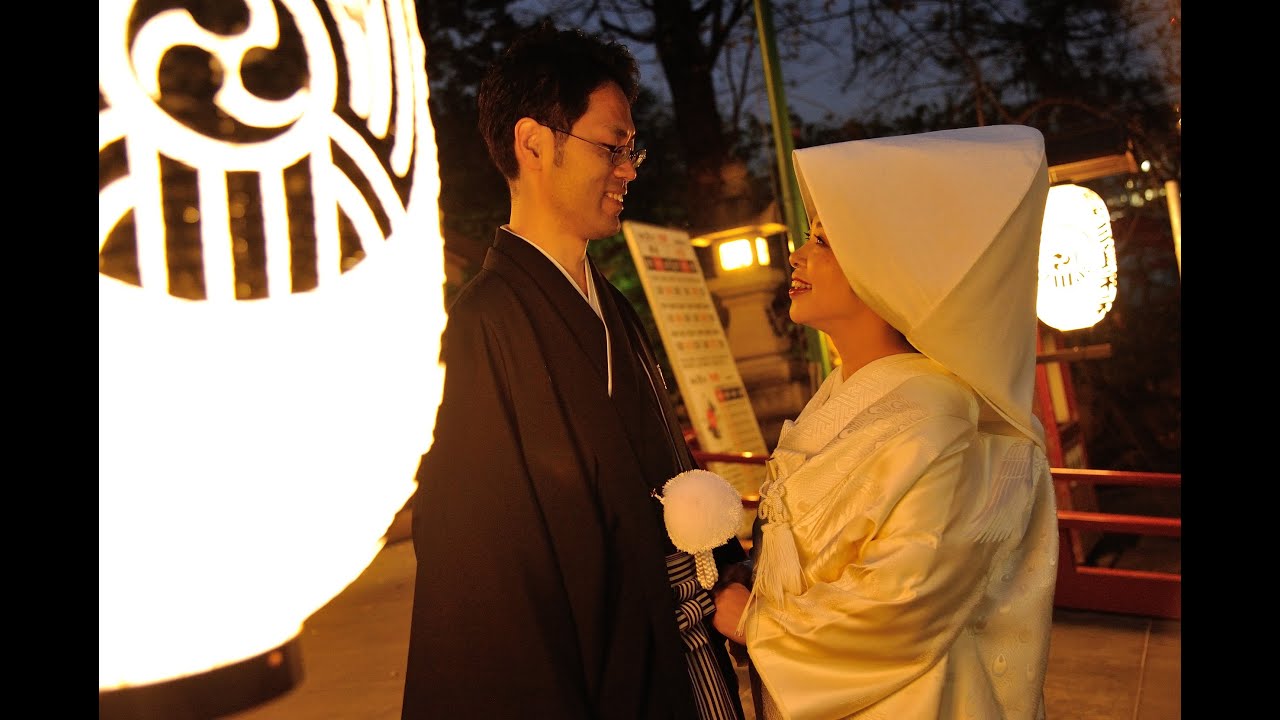 須賀神社 神前式 二人だけの結婚式 YouTube